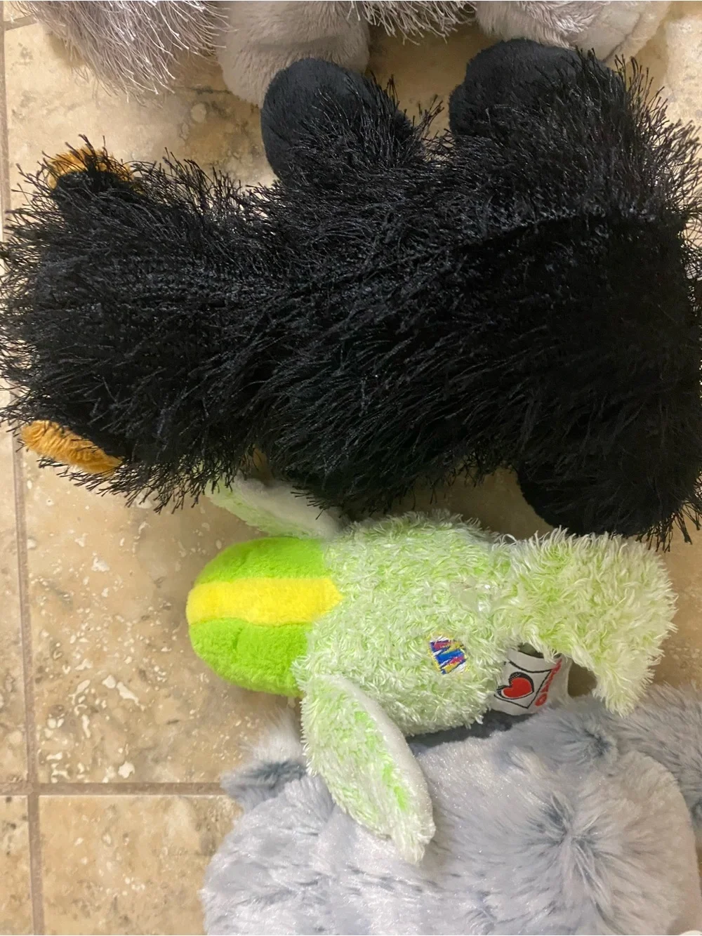 Lot of 6 Ganz Webkinz & Lil'Kinz Plush Toys Turtle, Bear, Koala, Elephants Bird